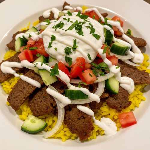 Gyro Over Rice