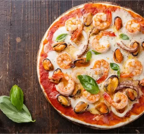 Seafood Pizza